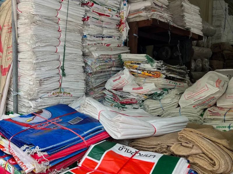 ขายถุงกระสอบใช้แล้ว